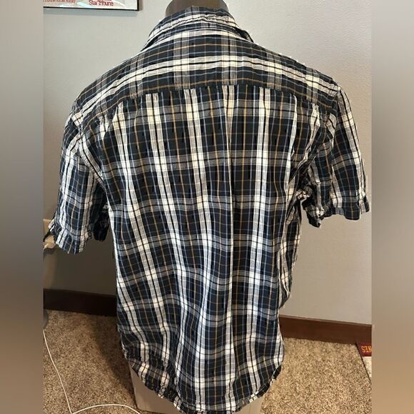Carhartt Relaxed Fit Mens XL Plaid Short Sleeve Button Down - Picture 4 of 7